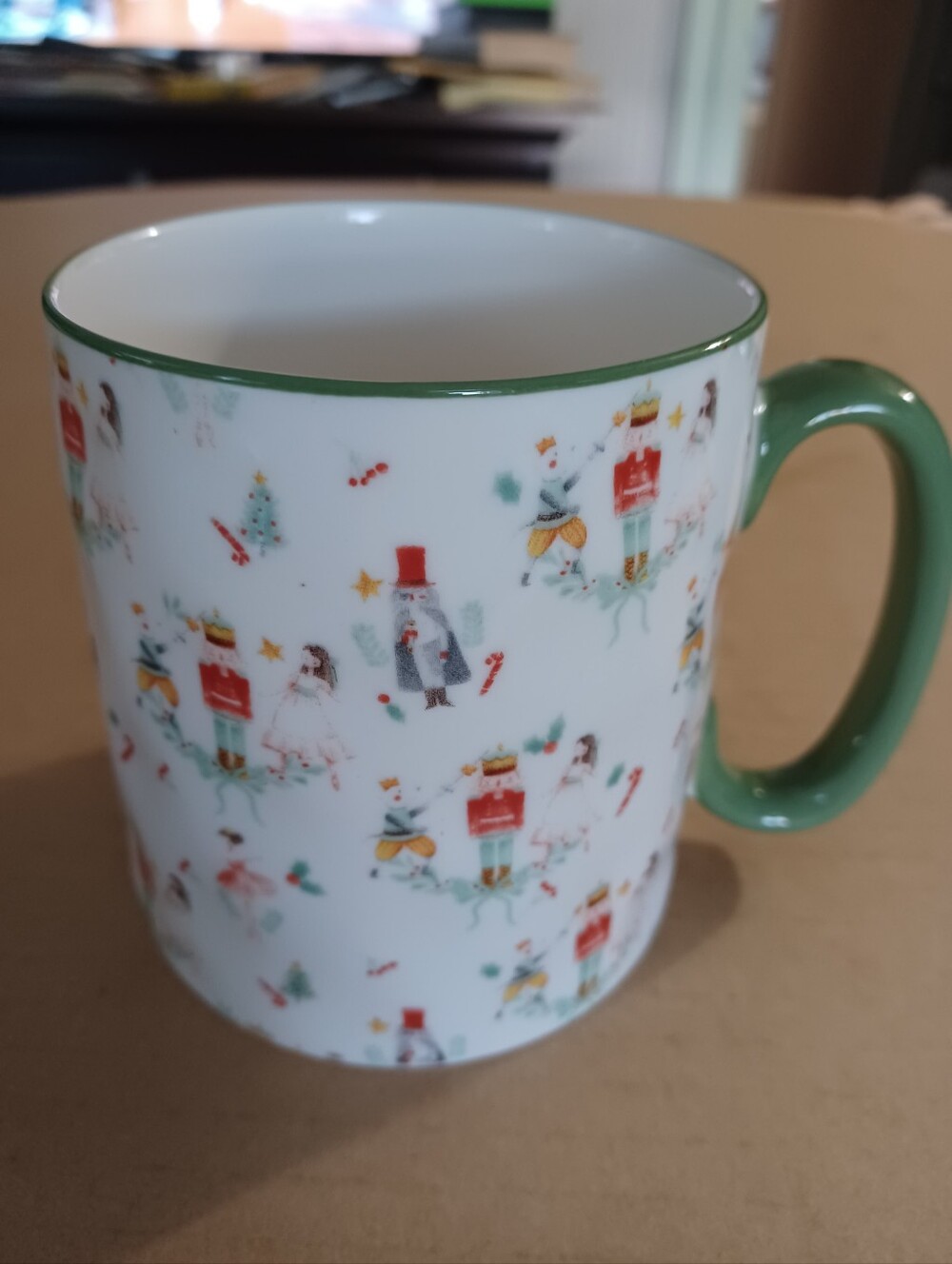 10 strawberry street bella mug The nutcracker.